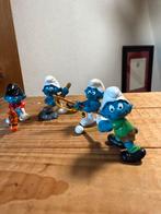 Vier smurfen, Ophalen of Verzenden, Zo goed als nieuw, Overige Smurfen, Poppetje, Figuurtje of Knuffel
