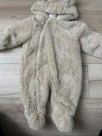 Fluffy warme onesie beige maat 74, Kinderen en Baby's, Babykleding | Maat 56, Ophalen of Verzenden, Zo goed als nieuw, Jongetje of Meisje