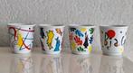 Vier Bialetti Art Espresso kopjes, Ophalen of Verzenden, Zo goed als nieuw, Overige stijlen, Kop(pen) en/of Schotel(s)