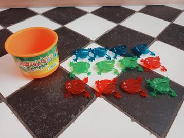 Jumping Frogs spel (soort vlooienspel) prima staat beschikbaar voor biedingen