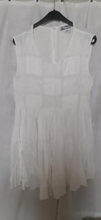 vintage witte tuniek, Gedragen, Maat 38/40 (M), Ophalen of Verzenden, Wit