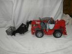 Bruder Manitou MRT 2150 met accessoires, Kinderen en Baby's, Speelgoed | Speelgoedvoertuigen, Ophalen, Zo goed als nieuw