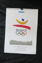 Tros 12 maanden kalender Olympische spelen 1992, Verzamelen, Sportartikelen en Voetbal, Ophalen of Verzenden, Zo goed als nieuw