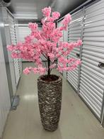Schelpenvazen met bloesem boom, Ophalen of Verzenden