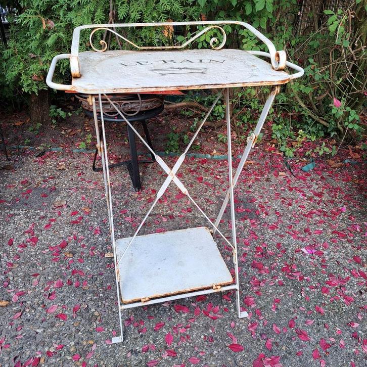 Antieke Frans klaptafeltje, Antiek en Kunst, Curiosa en Brocante, Ophalen