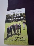 De Smaak van de Macht - Gesprekken met oud-premiers, Boeken, Ophalen of Verzenden, Zo goed als nieuw, Politiek en Staatkunde, Annemarie Gualthérie van Weezel