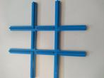 Lego trein blauwe rails kruising kruispunt 4,5 volt en duwtr, Ophalen of Verzenden, Gebruikt, Losse stenen, Lego