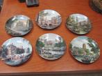 Set van 6 originele sierborden van  Mosa  genummerd, Antiek en Kunst