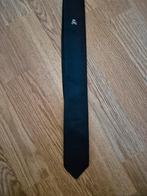 Zwarte stropdas met afbeelding klassiek autootje ***zgan***, Ophalen of Verzenden, Zo goed als nieuw, Zwart