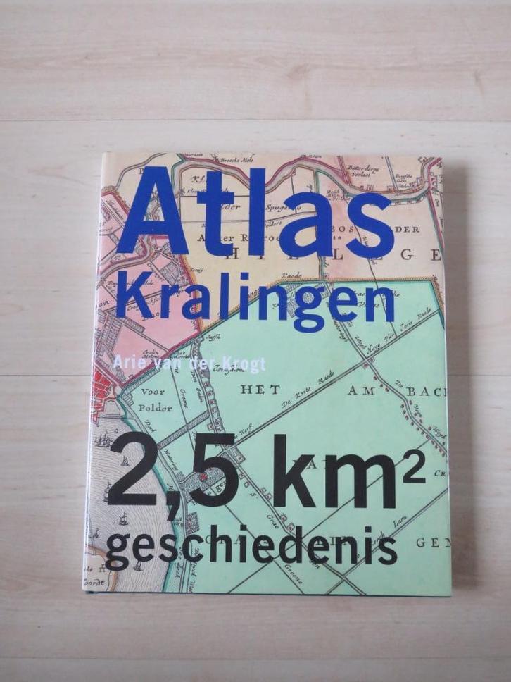 Atlas Kralingen. 2,5 km2  geschiedenis . Arie van de Krogt, Boeken, Geschiedenis | Stad en Regio, Zo goed als nieuw, Ophalen of Verzenden