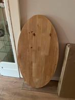 Houten tafelblad ovaal, Ophalen, 100 tot 150 cm, 200 cm of meer, Zo goed als nieuw
