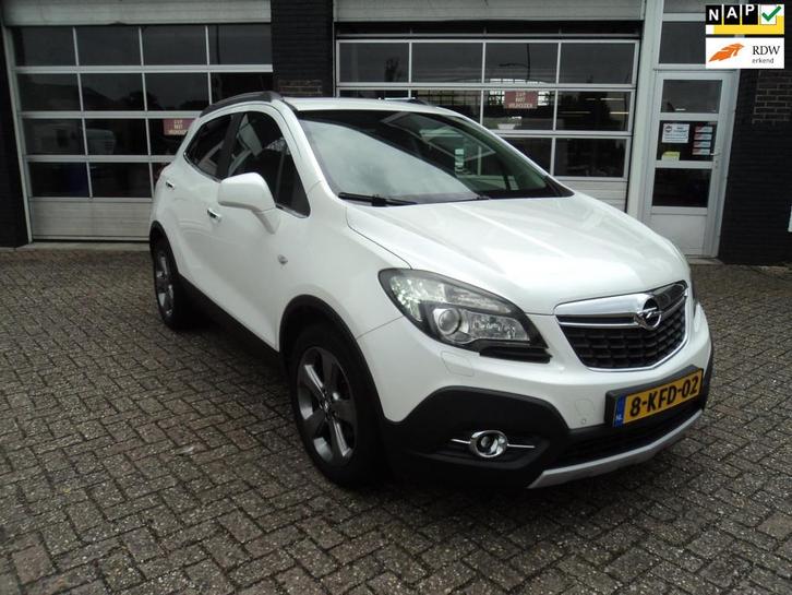 Opel Mokka 1.6 Cosmo Camera Stoelverwarming Trekhaak, Auto's, Opel, Bedrijf, Te koop, Mokka, ABS, Achteruitrijcamera, Airbags