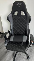 Trust GXT 707G RESTO Gaming Chair Grijs, Game Chair, Huis en Inrichting, Bureaustoelen, Grijs, Gebruikt, Ophalen