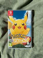 Pokémon Let's Go Pikachu - Nintendo Switch, Online, 2 spelers, Ophalen of Verzenden, Zo goed als nieuw
