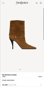 Saint Laurent Niki boots maat 41, Ophalen of Verzenden, Nieuw, Bruin