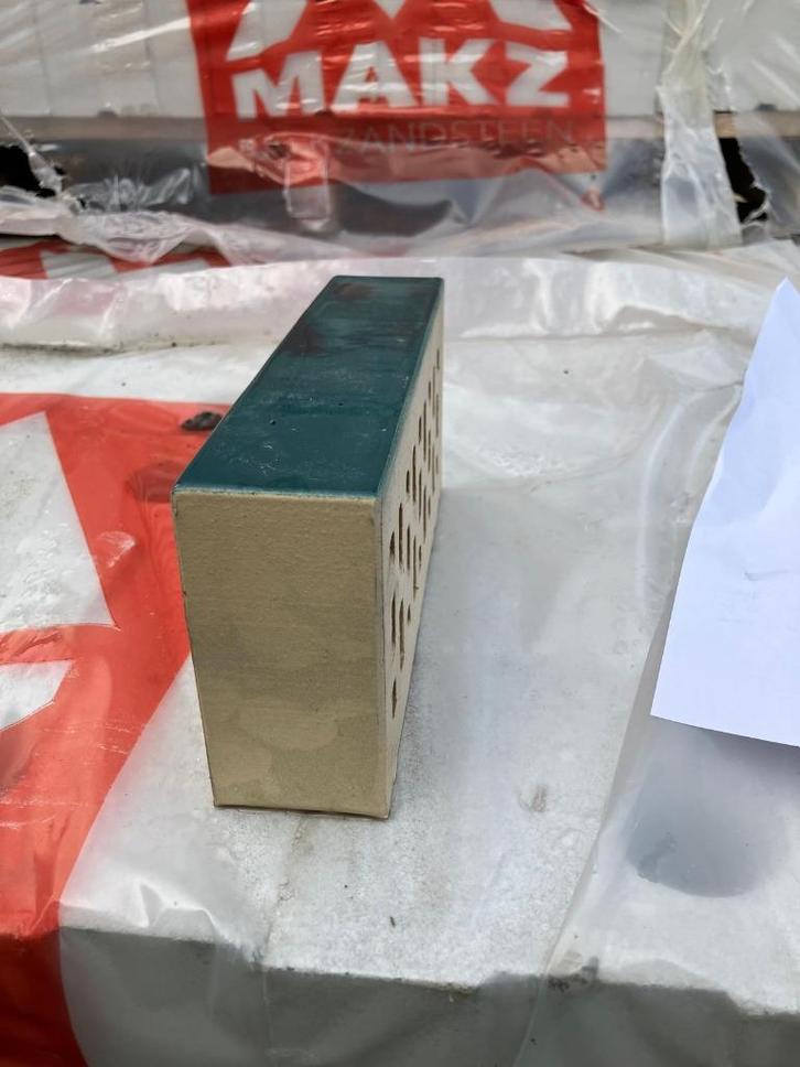 WF geglazuurde gevel stenen, Doe-het-zelf en Verbouw, Metselstenen, Nieuw, Bakstenen, Ophalen