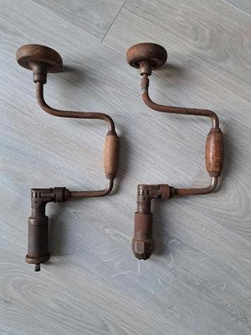 * KOOOOPJE 2 Antieke handboren beschikbaar voor biedingen