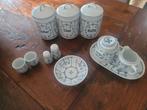 Jager original blauw saks servies, Antiek en Kunst, Ophalen of Verzenden