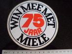 sticker win mee met miele 75 jaar ogo, Verzenden, Zo goed als nieuw, Merk
