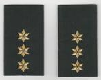 Set rangen epauletten Kapitein DT2000 (R), Ophalen of Verzenden, Landmacht, Nederland, Embleem of Badge