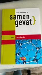 Vwo Scheikunde samengevat, Boeken, R.J. van der Vecht; E.J. Gijben, Nederlands, Ophalen of Verzenden, VWO