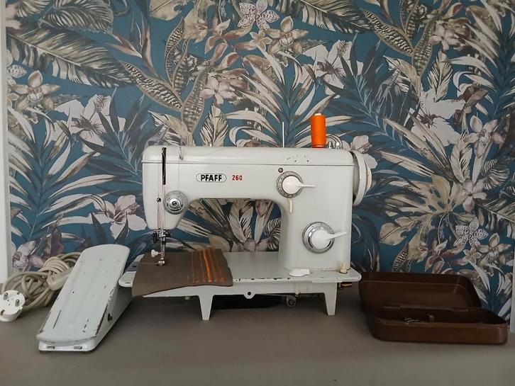 Naaimachine - Pfaff 260 Semi Industrie, Hobby en Vrije tijd, Naaimachines en Toebehoren, Gebruikt, Naaimachine, Pfaff, Ophalen of Verzenden