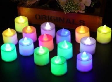 KOOPJE - LED LAMPJES - KLEURVERLOOP, Ophalen of Verzenden, Nieuw, Overige materialen, Minder dan 25 cm