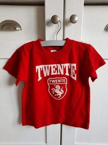 Logo Star Rood Twente T-shirt Kind Maat 92