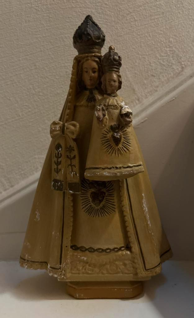 Madonna / Maria met kind / Jezus beeld 26 cm. hoog, Huis en Inrichting, Woonaccessoires | Boeddhabeelden, Gebruikt, Ophalen of Verzenden