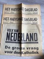 3x NSB, waaronder 1e uigave Nationale Dagblad, Ophalen of Verzenden, Boek of Tijdschrift
