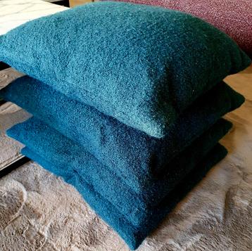 3x VT wonen sierkussen kussens 50x50 cm incl. binnenkussen beschikbaar voor biedingen