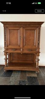 Antieke eikenhouten kast, Ophalen