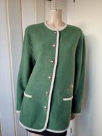 Geiger vest 100% wol groen maat 42, Maat 42/44 (L), Ophalen of Verzenden, Zo goed als nieuw, Geiger