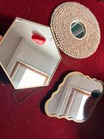 Spiegel Set 3 stuks - Krasvrij!, Minder dan 50 cm, Ophalen of Verzenden, Zo goed als nieuw, Minder dan 100 cm
