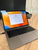 Macbook Pro 13,3 inch Spacegray met Touchbar, MacBook Pro, 256 GB, Qwerty, 8 GB