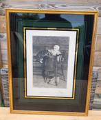 Te koop antieke ets, Antiek en Kunst, Kunst | Etsen en Gravures, Ophalen of Verzenden