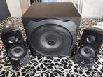 SUBWOOFER - SPEAKERSET ( TRUST ), Ophalen of Verzenden, Gebruikt, Subwoofer, Overige merken