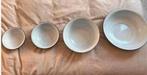 Set van 4 emaille schalen originele uit jaren 40, nieuw, Ophalen, Overige materialen, Gebruikt, Schaal