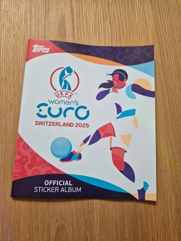 Stickeralbum women's euro 2025 Topps beschikbaar voor biedingen