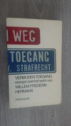 Verboden toegang: essays over W.F. Hermans, in goede staat, Ophalen of Verzenden, Gelezen, Meerdere auteurs