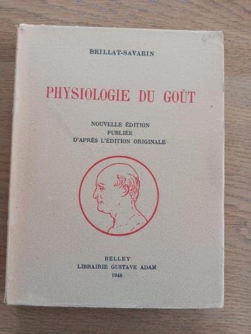 J-A Brillat-Savarin - Physiologie du Goùt 1948 beschikbaar voor biedingen