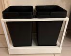 Utrusta Ikea duo prullenbak, Ophalen, Kunststof, Gebruikt, 40 liter of meer