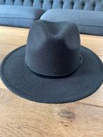 Zwarte cowboyhoed met gespje., Ophalen of Verzenden, Zo goed als nieuw, One size fits all, Hoed