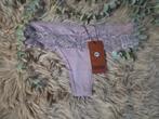 Roze String met Kant - Nieuw - Maat S, Verzenden, Roze, String