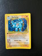 Pokemon Machamp 1st edition holo base set, Ophalen of Verzenden, Zo goed als nieuw