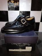 Luxe Italiaanse herenschoenen – maat 39,5, Zwart, Nieuw, Ophalen of Verzenden, Francesco
