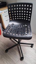 Zwarte Skålberg Bureaustoel - IKEA, Zwart, Ophalen of Verzenden, Zo goed als nieuw, Bureaustoel