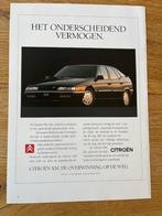 Citroen XM originele advertentie, Ophalen of Verzenden, Gelezen, Citroën