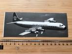 Lockheed Electra Vliegtuig KLM Aerocarto Foto Luchtvaart, Ophalen of Verzenden, Zo goed als nieuw, Kaart, Foto of Prent