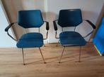 2 Buisframe stoelen, Ophalen, Zo goed als nieuw, Wit